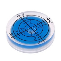 32mm 수평 기포 레벨 라운드 수준기 원형 측정 도구 3 개, 한개옵션0