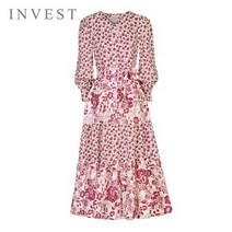 인베스트 인베스트 플라워나염롱원피스_VKS1OP3301