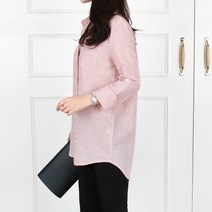 에이스하트 여성용 세아 스트라이프 셔츠 빅사이즈 3 color