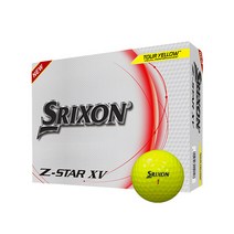 스릭슨 Z스타 XV 골프볼, 옐로우, 12개입, 1개