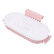 분리수거장 주방 휴지통 수 자동차 쓰레기통 캐비닛 도어 바구니 쓰레기 랙, 1PC, Pink