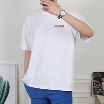 [바보사랑] 더마인드 TD오버핏로스엔나염반팔티
