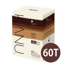 카누 더블샷 라떼 스틱 커피 카페라떼 믹스커피 60개입 (13.5g x 60T)