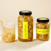 [초코써니 약돌배약도라지청] 배도라지 카페 수제청 과일청 500g 답례품 차 선물 세트, ●1kg약돌배약도라지청선물포장