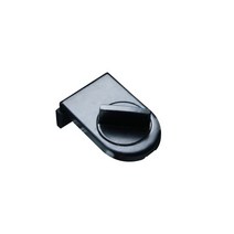 자물쇠 알루미늄 합금 슬라이딩 도어 및 창 안전 잠금 조절 가능한 보안 장치 도난 방지 보호 홈 래치, [02] black