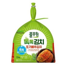 풀무원 톡톡 포기김치 1.5kg 배추김치, 1개