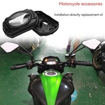 부품 카와사키 닌자 Z1000 Z750 Zx10r 04 05 Zx6r 03-06 용 바이크 오토바이 타코미터 속도계 게이지 케이스 커버, [01] Black