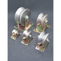 V로라 브이로라 앵글바퀴 앵글용바퀴 앵글용주철바퀴 32mm/50mm/65mm/75mm/100mm, 75mm