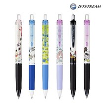 제트스트림 단색 유성 볼펜 0.5mm 디즈니 한정판, 미니 백