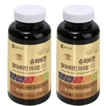종근당 슈퍼비젼 멀티비타민 미네랄 12개월 츄어블 종합비타민