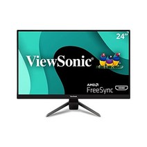 ViewSonic 뷰소닉 VX2452MH 24인치 2ms 60Hz 1080p 게이밍 모니터 HDMI DVI 및 VGA 입력, 24-Inch (New Model)