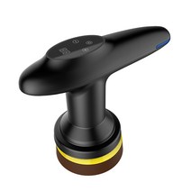 대리석광택기 무선 소형 전동 바닥 마루 폴리싱, 검은색