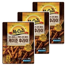 맥케인 시즌드 배터드 케이준 후라이 500g x 3봉