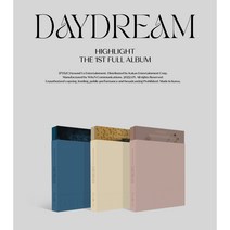 하이라이트 (Highlight) - Daydream (하이라이트 정규 1집. 버전 세트 선택), 3개버전 세트