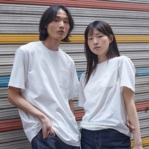 레이지비 기능성 포켓 반팔 티셔츠 화이트