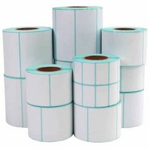 JINGHENG 감열 라벨 속달송장 프린터 전용 감열 라벨지 지관 25mm/40mm, 2개, 60*40*800매*지관25