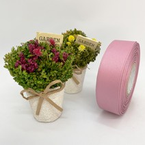 포장 리본 끈 제이제이리본 무광양면25mm 40mm 41컬러 (길이 45M ) 공단리본, NO23, 25mm