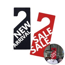 걸이형 단면 신상품 행거 사인 매장행거사인표지판판 할인사인판, NEW ARRIVAL 블랙