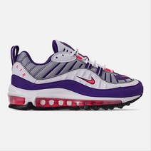 나이키 에어맥스 98 퍼플 화이트 우먼스 AH6799-110