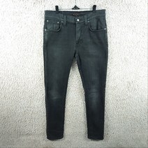 빈티지프렌/ [남32]누디진 흑청 데님 팬츠(스판)