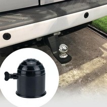 견인볼 견인장치 고리 자동차 견인 바 볼 50mm 보호 커버 범용 단순 플라스틱 내구성 캐러밴 트레일 S1U5, 한개옵션0