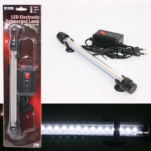 아마존 LED 수중등 대 2W 중 1.2W 소 1W 6종, 화이트, 아마존 LED 수중등 2W