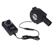 바베큐 팬 전기 숯불 스타터 그릴 공기 터보 송풍기 Dc 12V 4700R AC110-240V, 05 US 33mm 4700