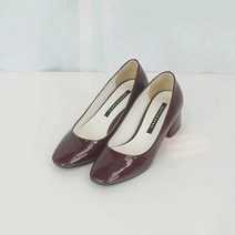 SAPPUN BASIC 애나멜 펌프스 구두 버건디 230