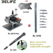 용접용품 인두기 Relife new rl-601s plus 2in1 범용 휴대 전화, 패키지 5