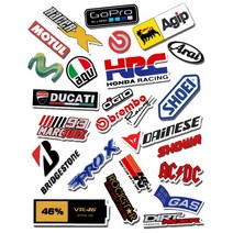 오토바이 튜닝 스티커 발광 방수 바이크 데칼 랩핑, 04