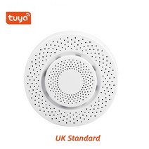 Tuya ZigBee 가연성 가스 연기 감지기 CO2 VOC 대기 질 스마트 라이프 App 제어 스마트 홈 보안 보호 경보, CHINA, UK