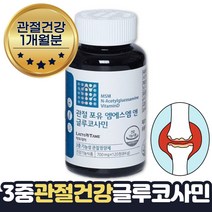 무릎관절 뼈에좋은음식 N-아세틸글루코사민 비타민D, 1개