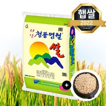 [찰보리 300 증정] 22년 햅쌀 농협쌀 청풍명월 쌀 10kg 상등급 밥맛좋은 쌀, 단품