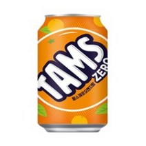 롯데칠성음료 탐스 제로 오렌지 355ml, 15캔
