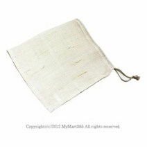 범우 삼베주머니 20x27cm 여과망 육수 다시망 삼베원단/천/린넨원단/삼베패드/삼베이불/모시원단/마원단/광목/다시망/삼베주머니
