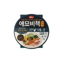 고양이 사료 화식사료 닭고기 야채 120g 습식 고양이알러지사료 주식캔 고양이밥 캔, 1박스 (6개입)