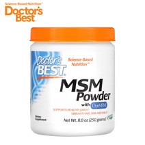 닥터스베스트 MSM 파우더 식이유황 옵티 엠에스엠 가루 분말 1500mg 250g