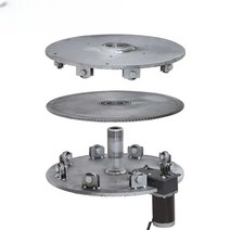 전시 턴테이블 산업용 스탠드 진열 장식 원격제어, 상세 페이지 참고, 지름 90cm 높이 27cm