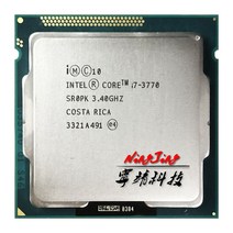 인텔 코어 i7-3770 i7 3770 3.4 GHz 쿼드 8 스레드 CPU 프로세서 8M 77W LGA 1155, 없음
