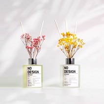 노디자인 디퓨저 150ml X 2개 세트, 로즈부케/로즈마리