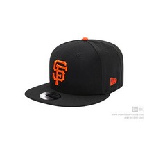 [AK PLAZA] [뉴에라키즈] 키즈 MLB 샌프란시스코 자이언츠 스냅백 블랙/오렌지(70417548)