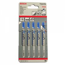 BOSCH 보쉬 철재용 직소날T-227D 5PCS. (직소날/공구/안전/산업/직소기날/절삭공구/건강/생활 추천)