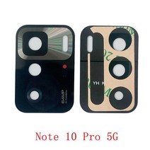 접사렌즈 어안렌즈 스마트폰 줌 망원 광각 렌즈 10pcs 후면 카메라 유리 xiaomi redmi 10 참고 10 10 pro 5g 참고 11 카메라 유리 교체 수리, 노트 10 프로 5g