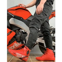 알파인스타 숏부츠 MM93 AUSTIN RIDING 부츠 신발, 레드-41
