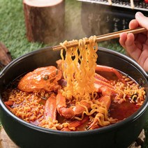 푸킹 리얼 홍게라면 3인세트 / 홍게1마리(게딱지+붉은대게장+홍게다리)+액상스프+라면사리