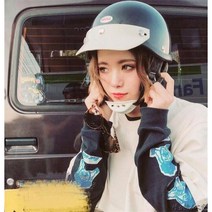 헬멧 선바이저 햇빛가리개 클래식헬멧 패션헬멧 라이더 악세사리, 화이트, B