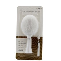 필립스 HX3 HX9 HX6 전동 칫솔 SOOCARE 브러시 용 페이셜 클렌징 헤드, [01] white