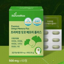 프리미엄 징코 메모리 플러스 혈행개선오메가3 30대오메가