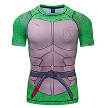 3D Goku T 셔츠 남성 여름 헬스 탑 킥복싱 Bjj 체육관 Rashguard Mma 권투 유니폼 무에타이 타이어, 14 DT069_01 S
