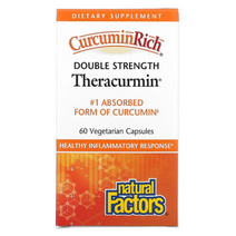 [핫딜][오늘출발][60캡슐] 네츄럴팩터스 2배강도 커큐민 리치 테라큐민 강황 뿌리 추출물 커큐미노이드 폴리페놀 영양제, 60 캡슐 x 1개